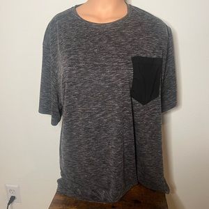 Grey basic tee